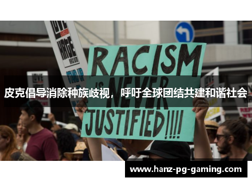 皮克倡导消除种族歧视，呼吁全球团结共建和谐社会