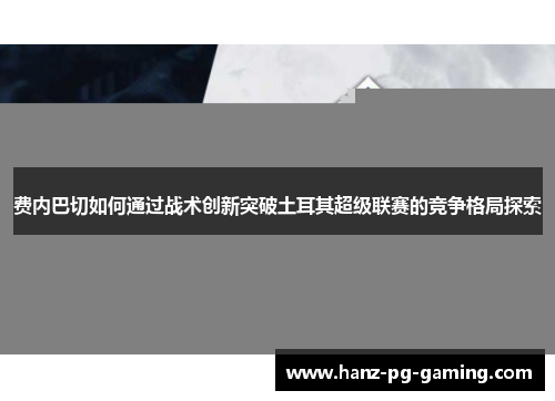 费内巴切如何通过战术创新突破土耳其超级联赛的竞争格局探索